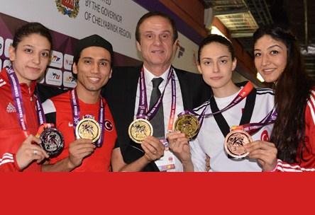 Dünya Şampiyonasında 4 Madalya Dünya Şampiyonasında 4 Madalya